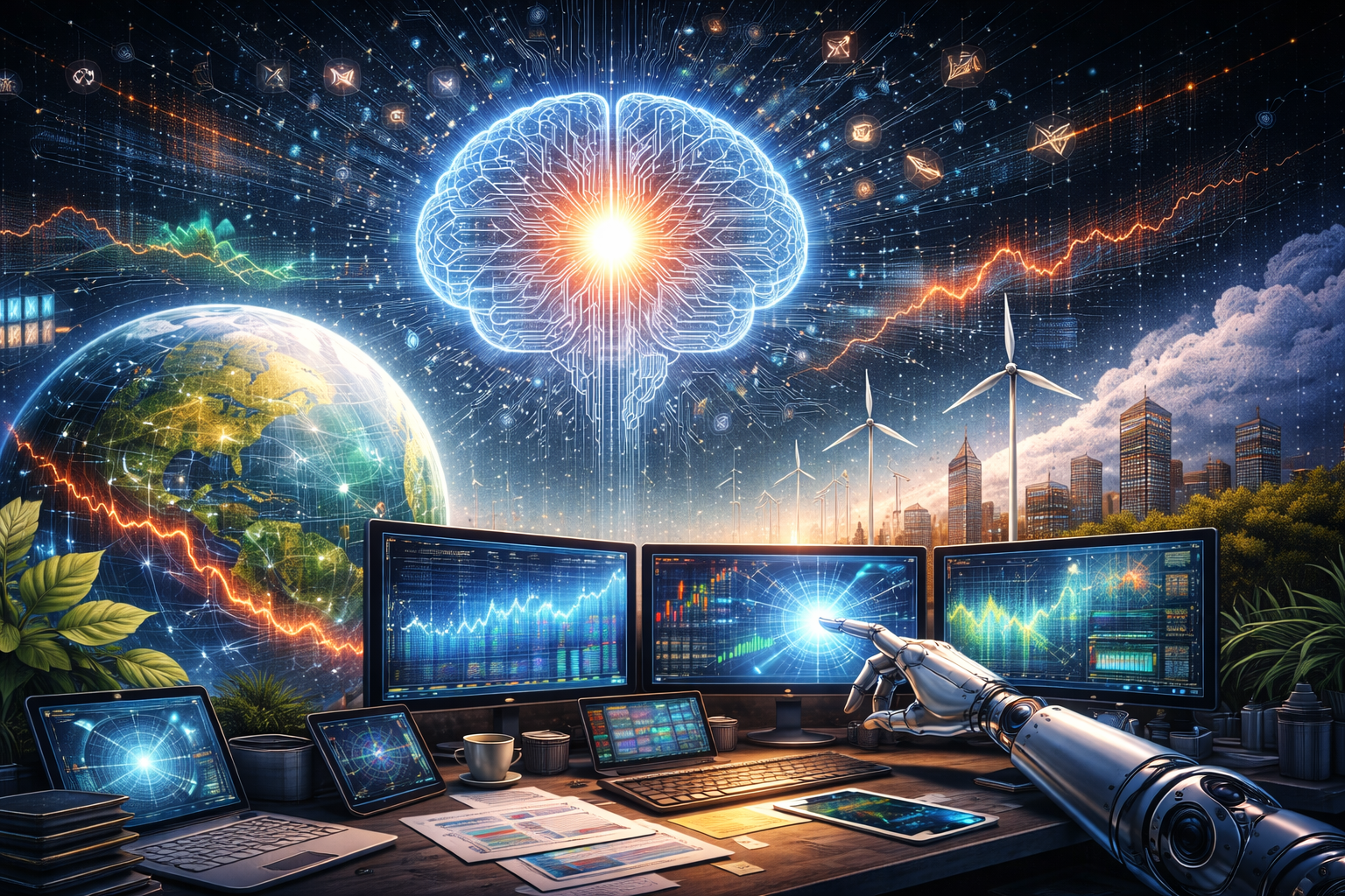 AI as Infrastructure, Not Entertainment: Leveraging Intelligence to Mitigate Financial, Economic, and Environmental Consequences